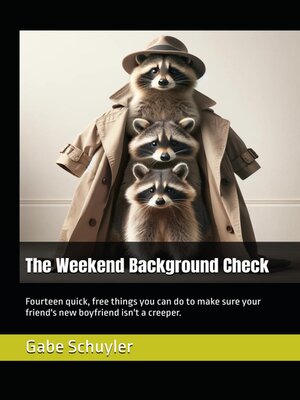 cover image of The Weekend Background Check